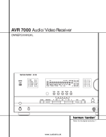 Harman-Kardon AVR-7000-Owners-Manual 
